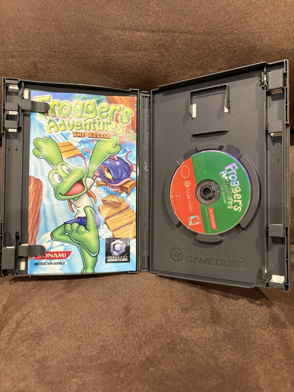 Frogger’s Adventures: The Rescue (Nintendo GameCube, 2003) CIB Tested Acceptable