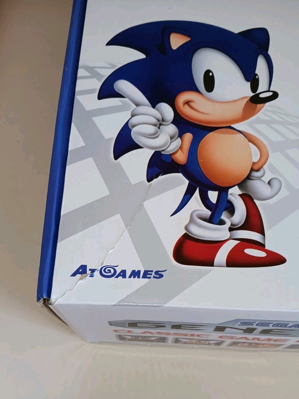 AtGames Sega Genesis Classic Game Console 80 Built-In Games NEW OPEN BOX No Book
