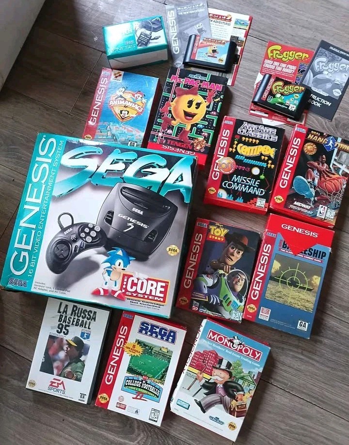 Sega Genesis in original box