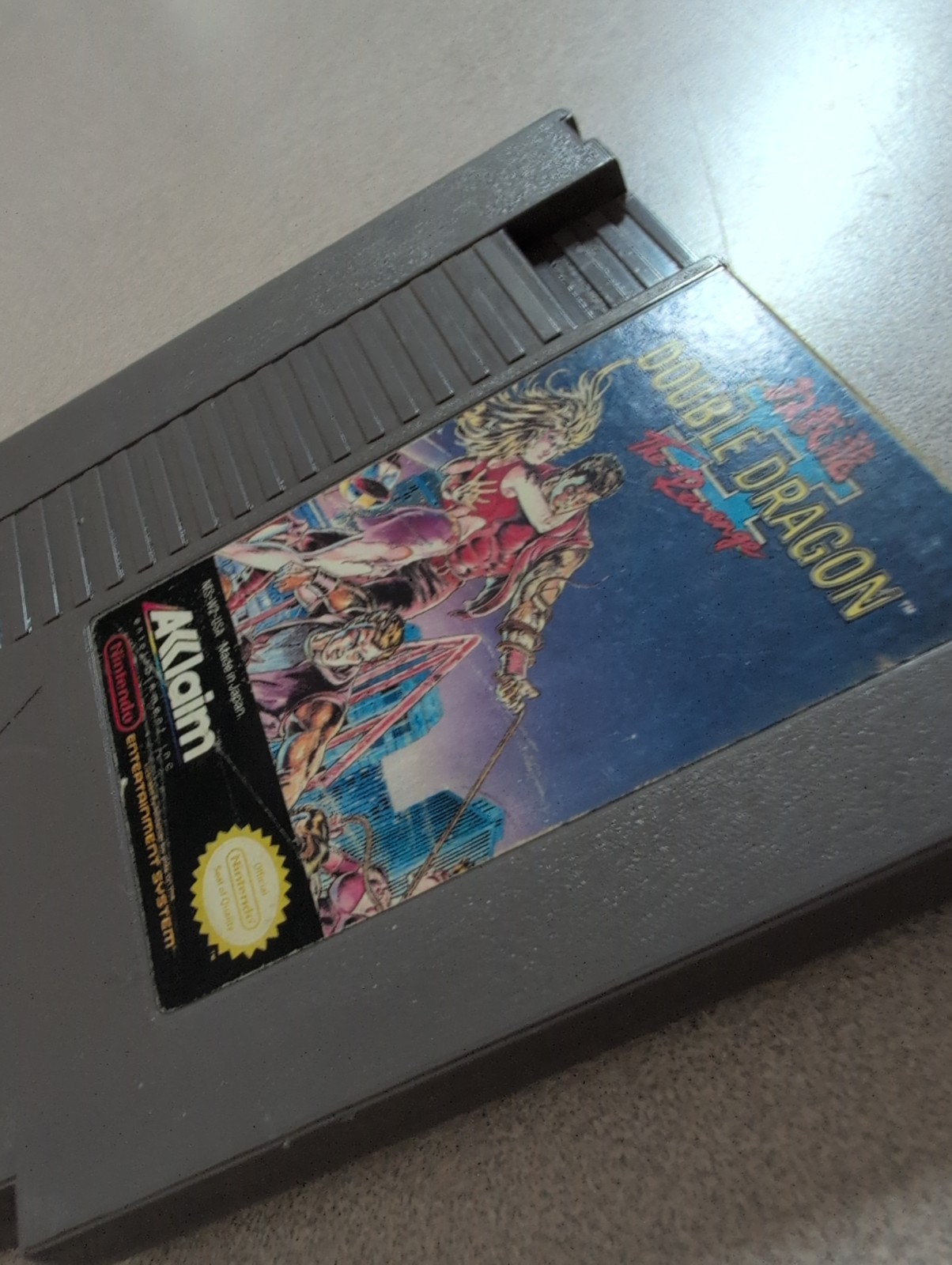 Nintendo Entertainment System NES Double Dragon II 2 Tested Combine Shipping