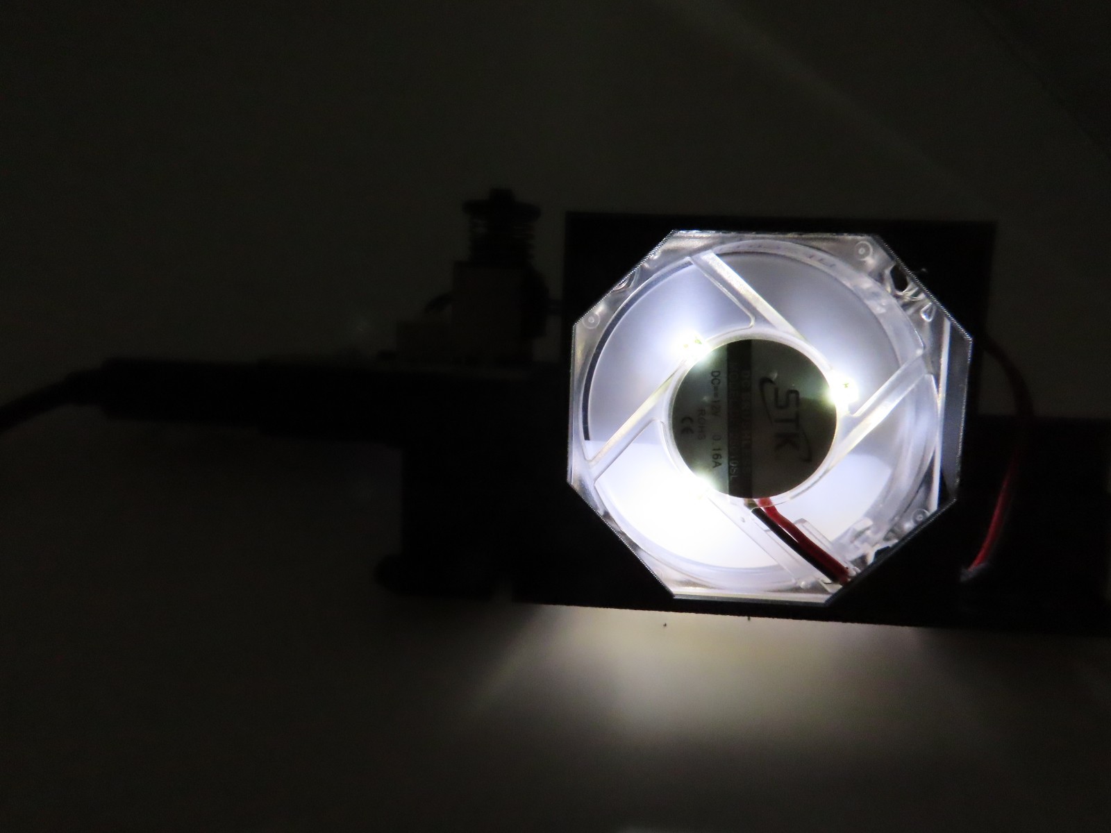Nintendo GameCube WHITE LED Light Mod Modification Kit – Fan, main LED and ports