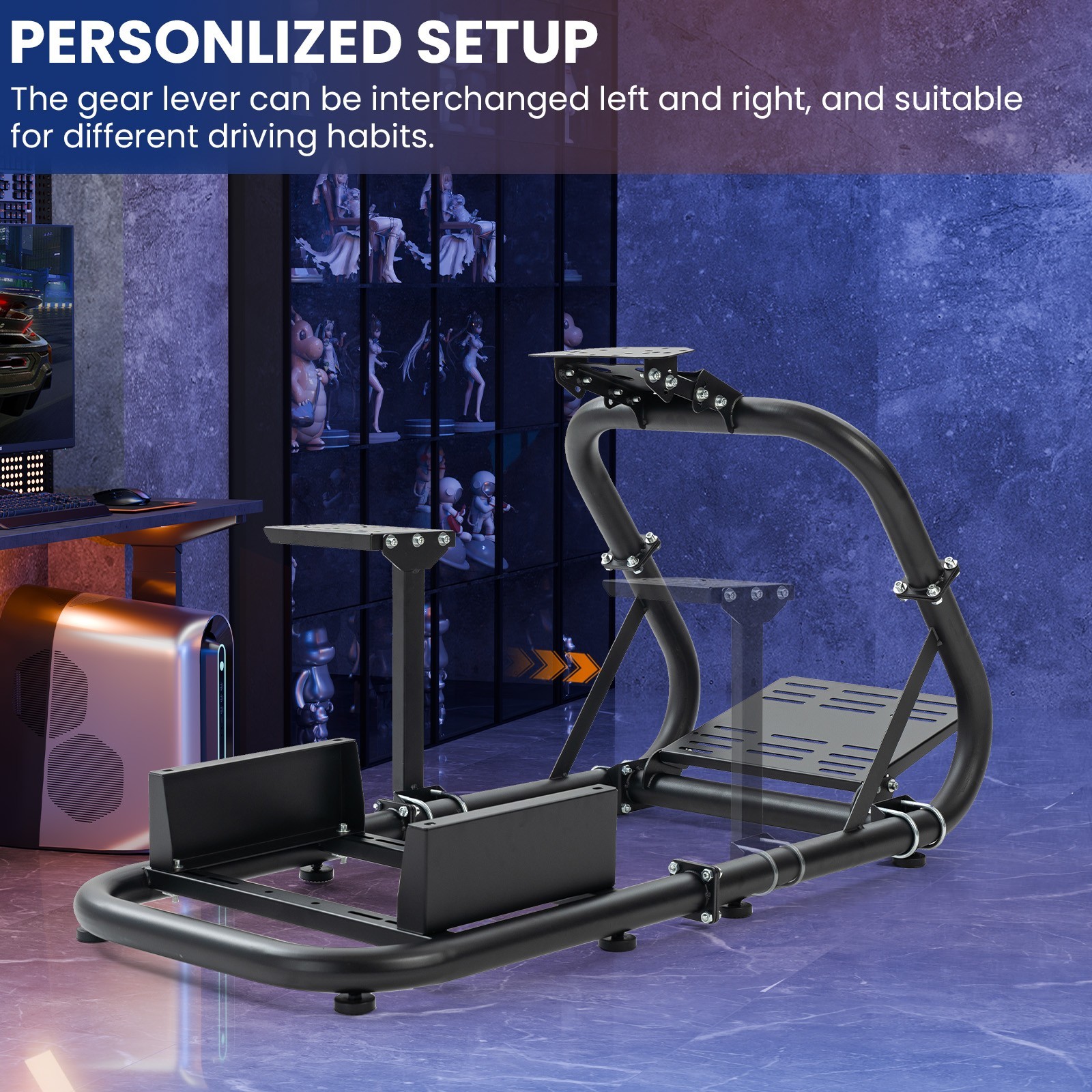 Minneer G29 Racing Steer Wheel Stand Fit Logitech G923 G920 Fanatec Thrustmaster