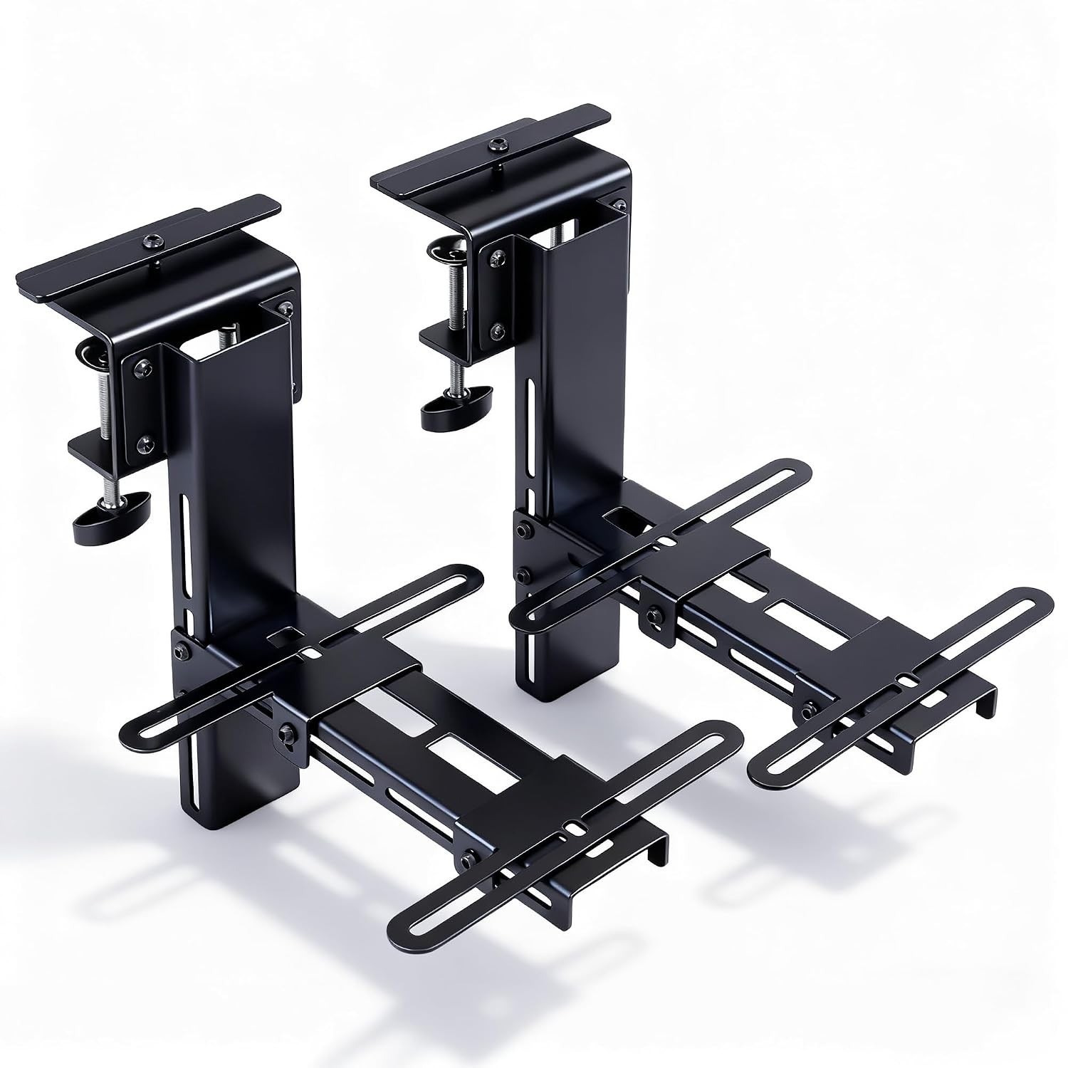 2PCS Hotas Mount, Desk Mount for Flight Sim Game Flight Stick Joystick Throttle