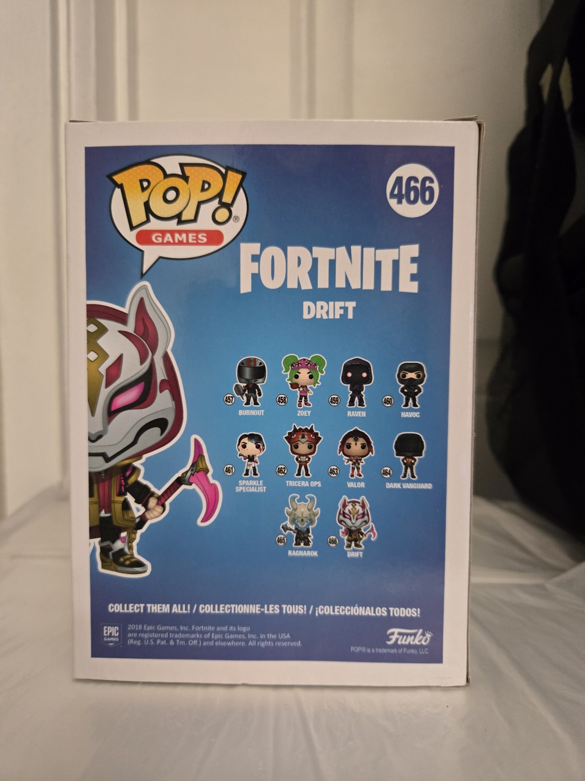 Funko Pop Viny Figure Fortnite Drift 466