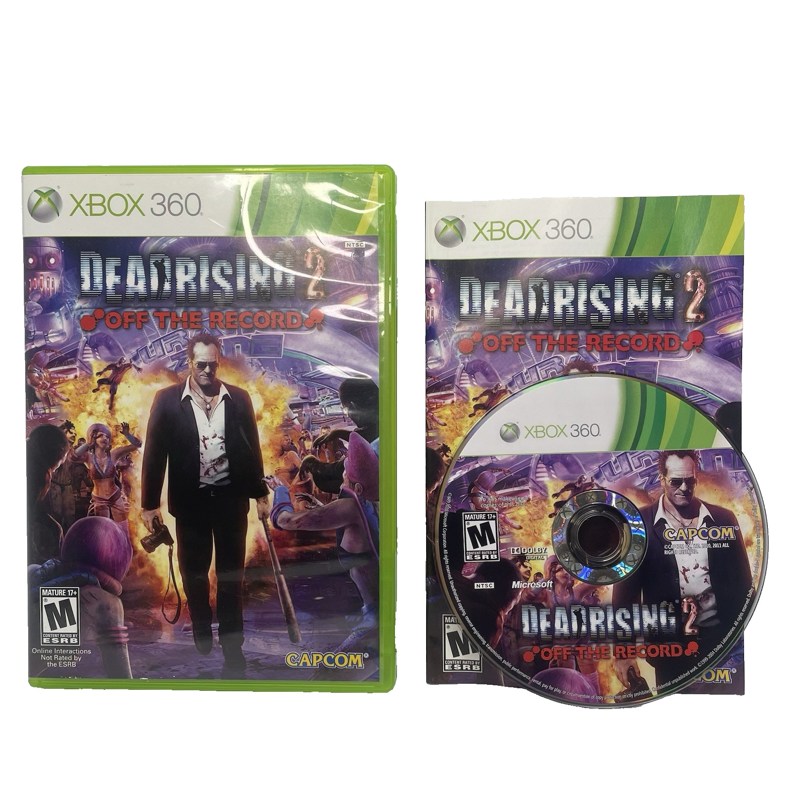 Dead Rising 2: Off the Record (Xbox 360) – TESTED WORKS – DISC VERY GOOD
