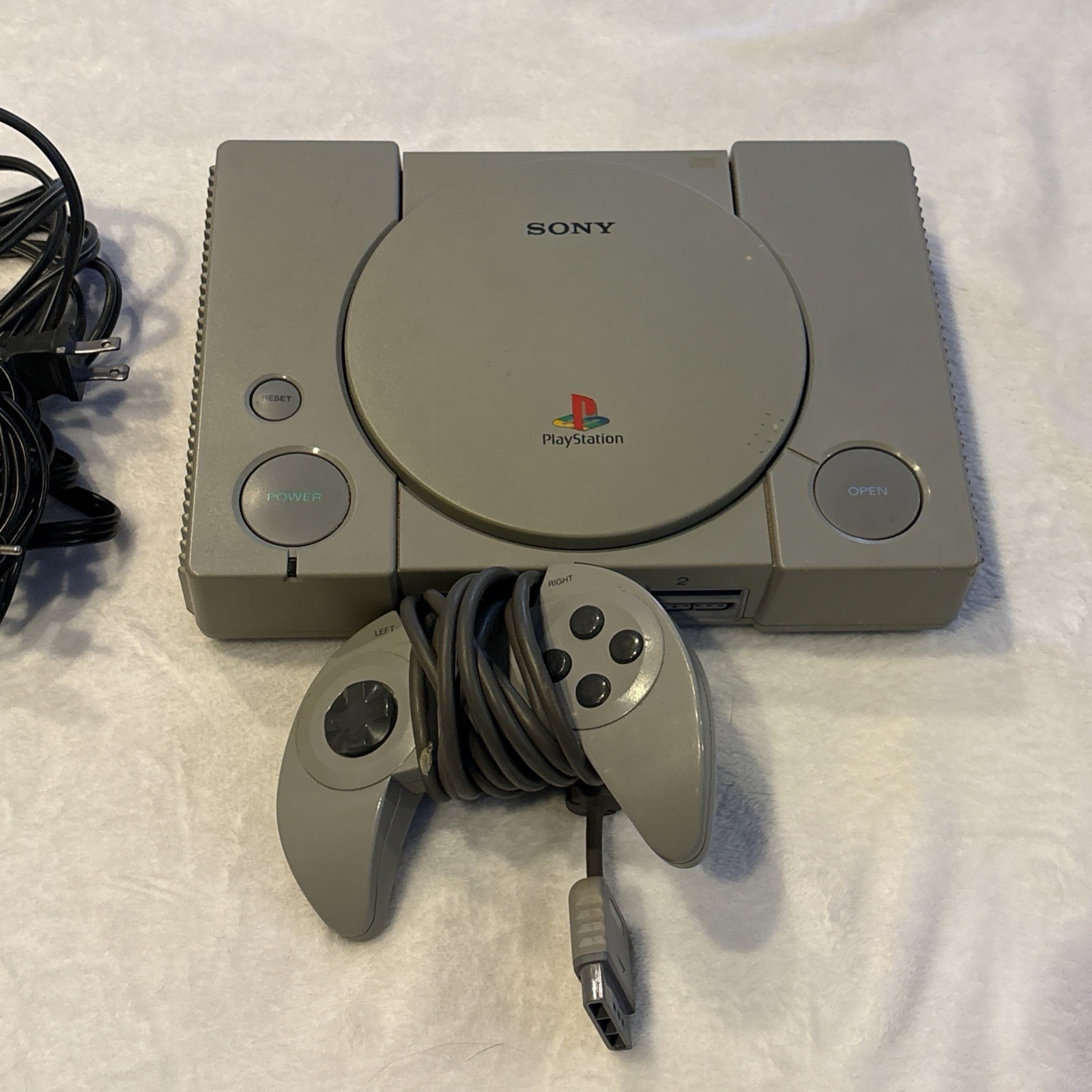 Sony PlayStation Classic Gray Console (tested And Working)