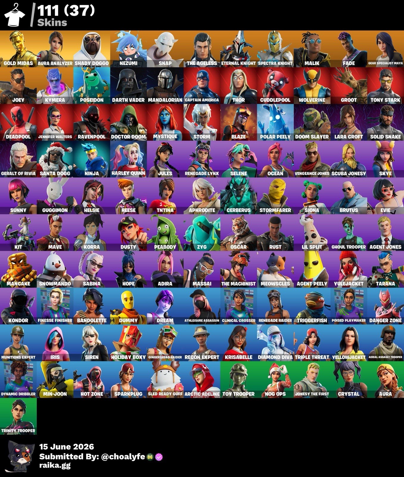 Fortnite Gold Midas Gift Card