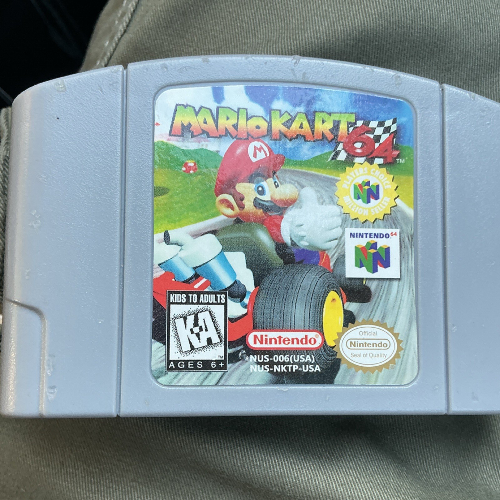 Nintendo Mario Kart 64 Nintendo 64 NTSC-U/C K-A Racing Mario Kart Series
