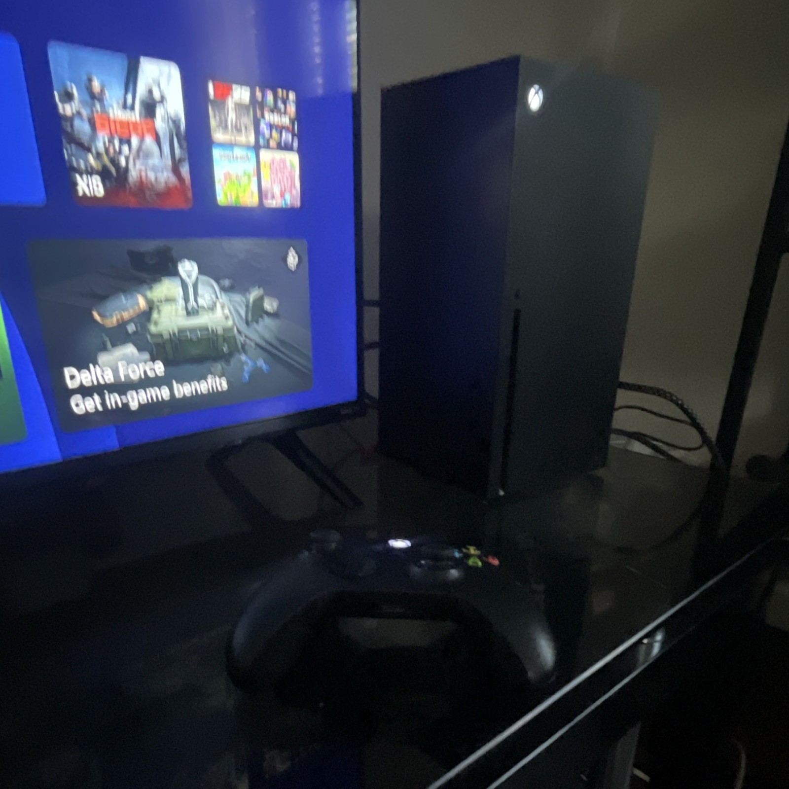 Microsoft Xbox Series X Black Home Console Wi-Fi, Internet Browsing HDMI USB-A