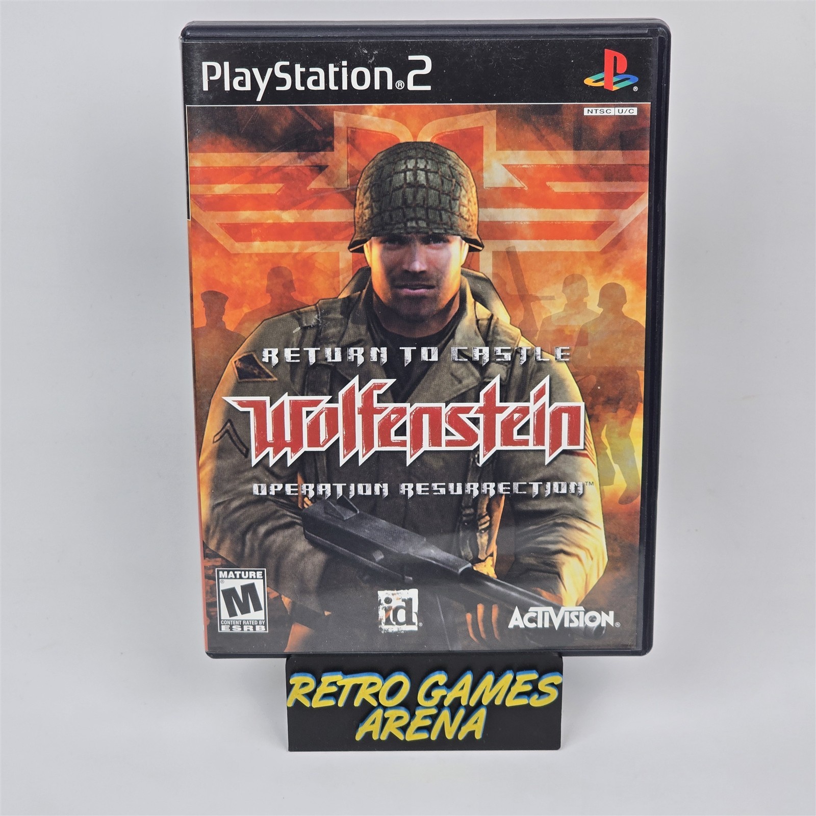 Return to Castle Wolfenstein : Operation Resurrection (PlayStation 2 PS2) CIB