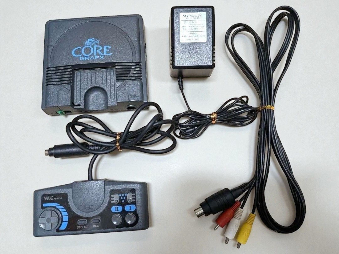 NEC PC Engine CoreGrafx Console Tested Working Used Japan Retro Gaming System JP