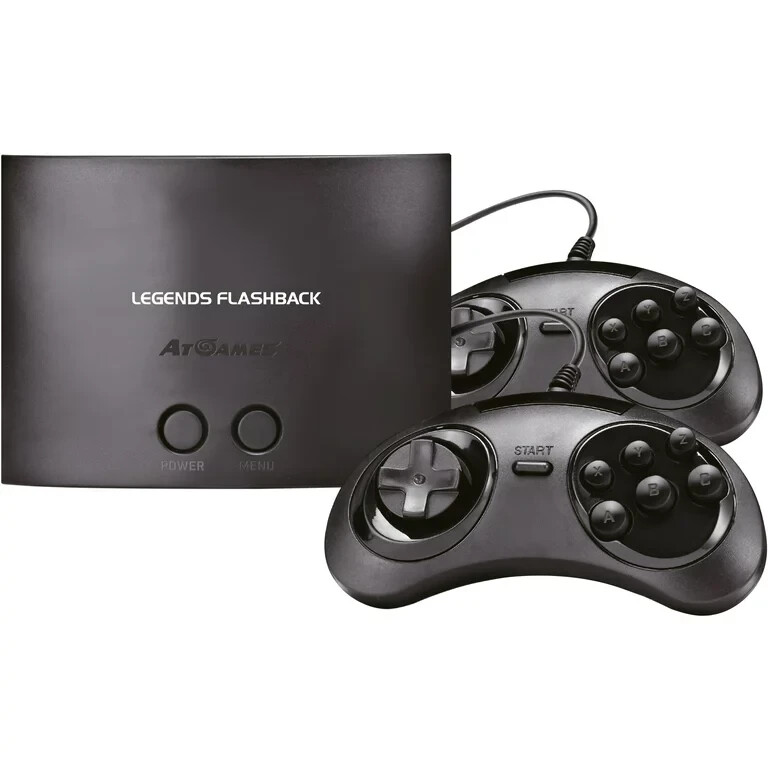 AtGames Legends Flashback HDMI Console with 100 Built-in Games 2 Controllers New