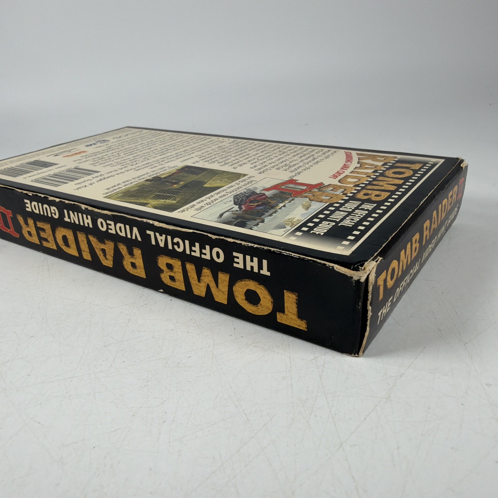Tomb Raider 2 The Official Video Hint Guide (VHS, 1997) Rare/OOP VHTF