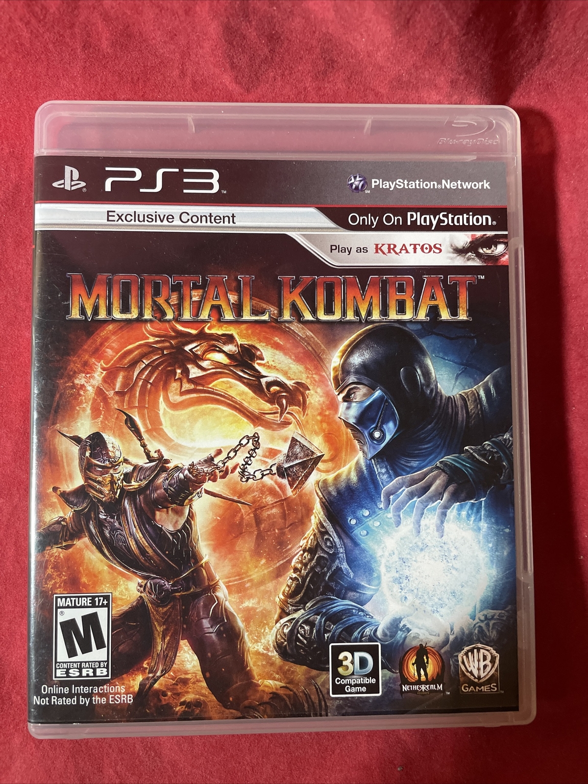 Mortal Kombat – Playstation 3 PS3, 2011, With Manual and Katalog Exc. Content