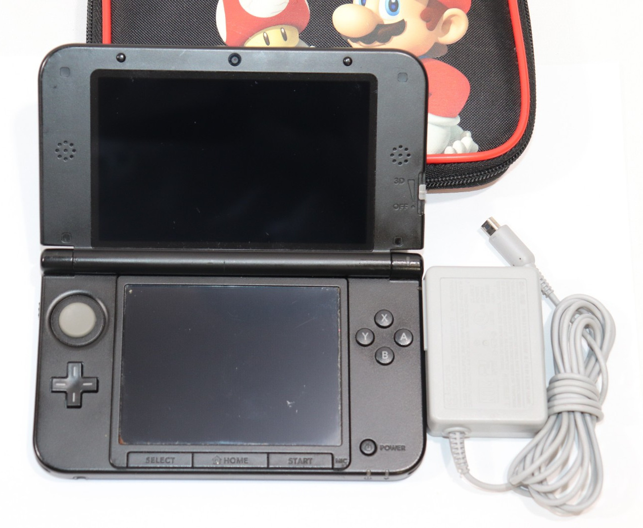 Nintendo 3DS XL Blue Black Handheld Console System SPR-001 Tested