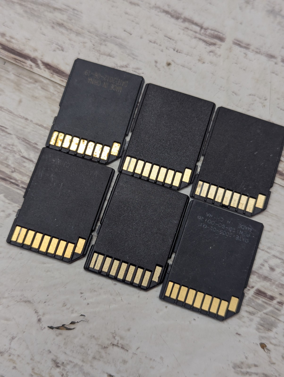 Memory Card Adapters Lot Of 6