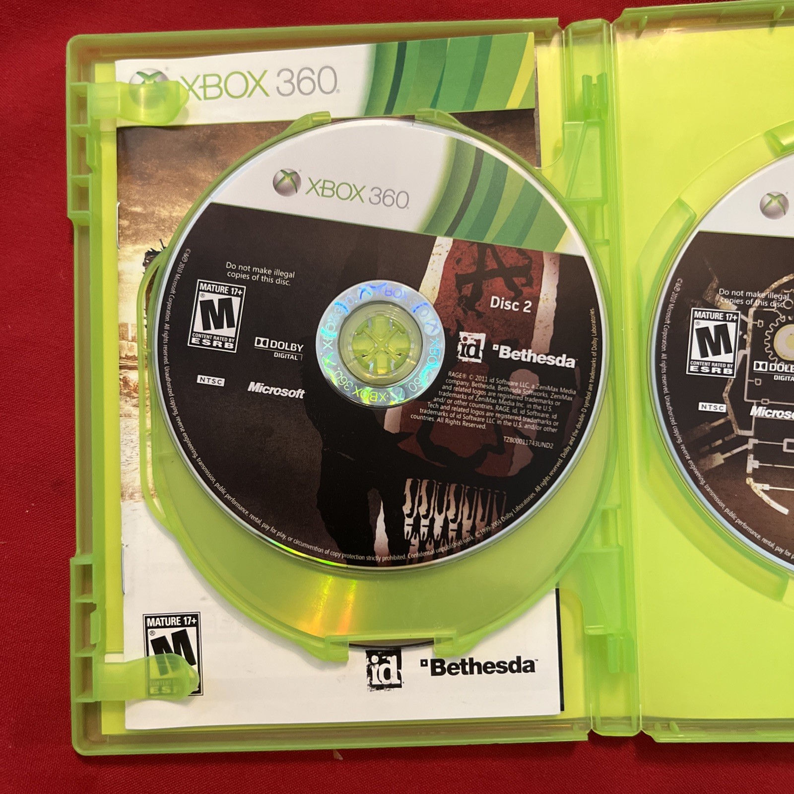 Rage -Microsoft Xbox 360 Video Game