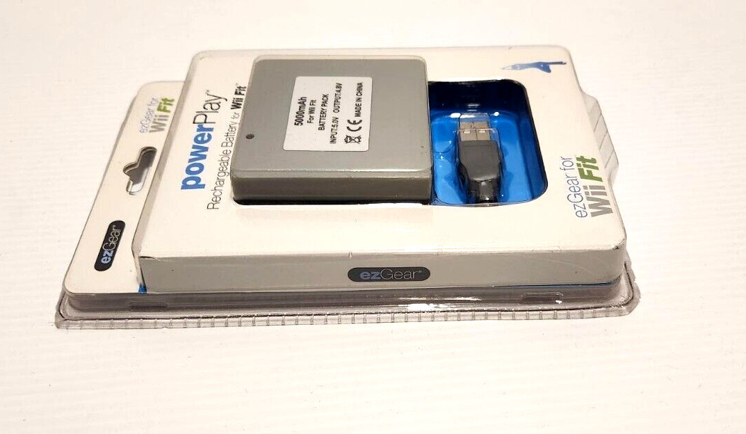 ezGear For Wii Fit Powerplay Rechargeable Battery 5000mAh #WF141