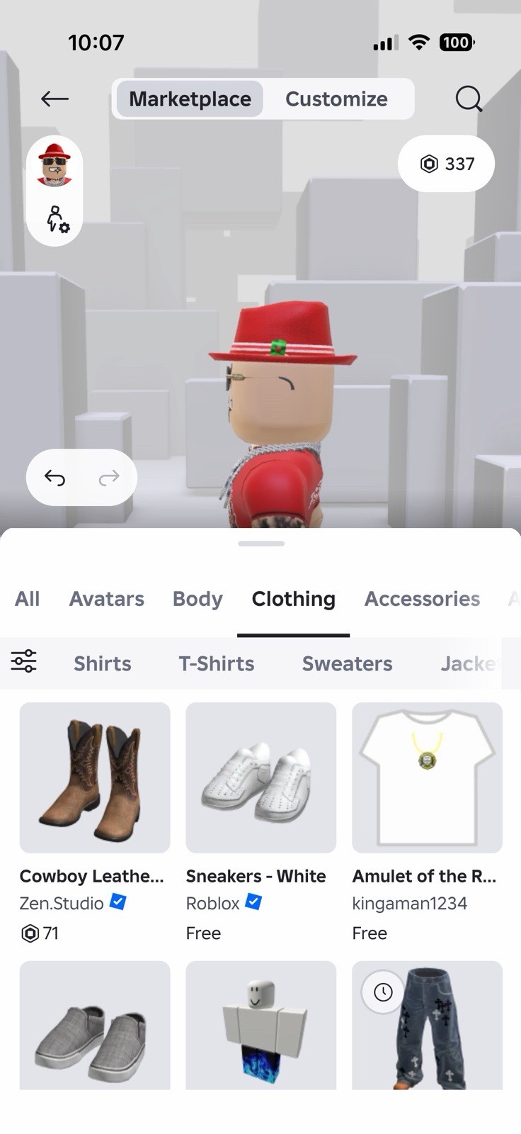 R0BL0X Limited Edition Fedora Hat (500K R0BUX ITEM)