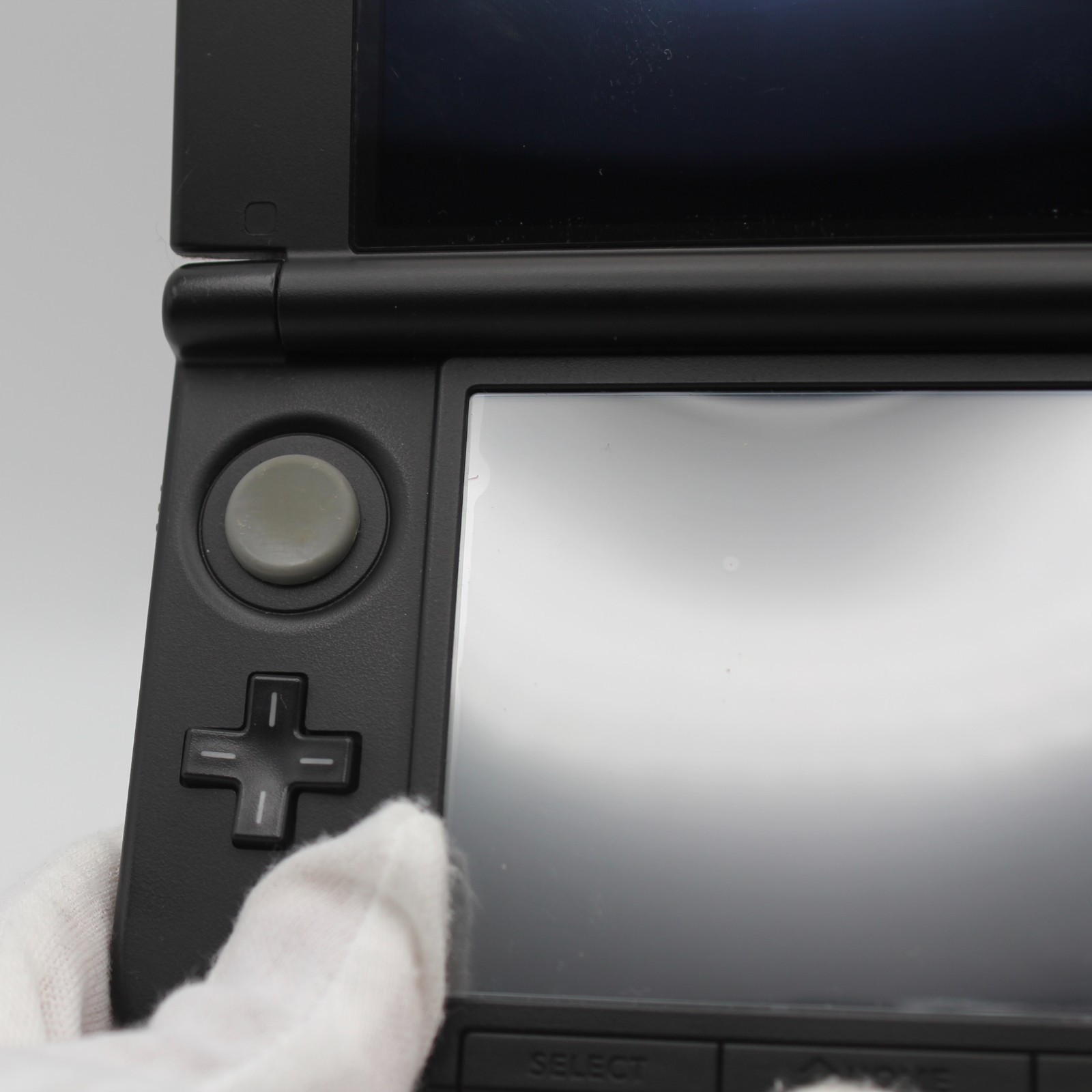 Nintendo 3DS LL XL Black Console Tested Working w/ Charger & Stylus Japan