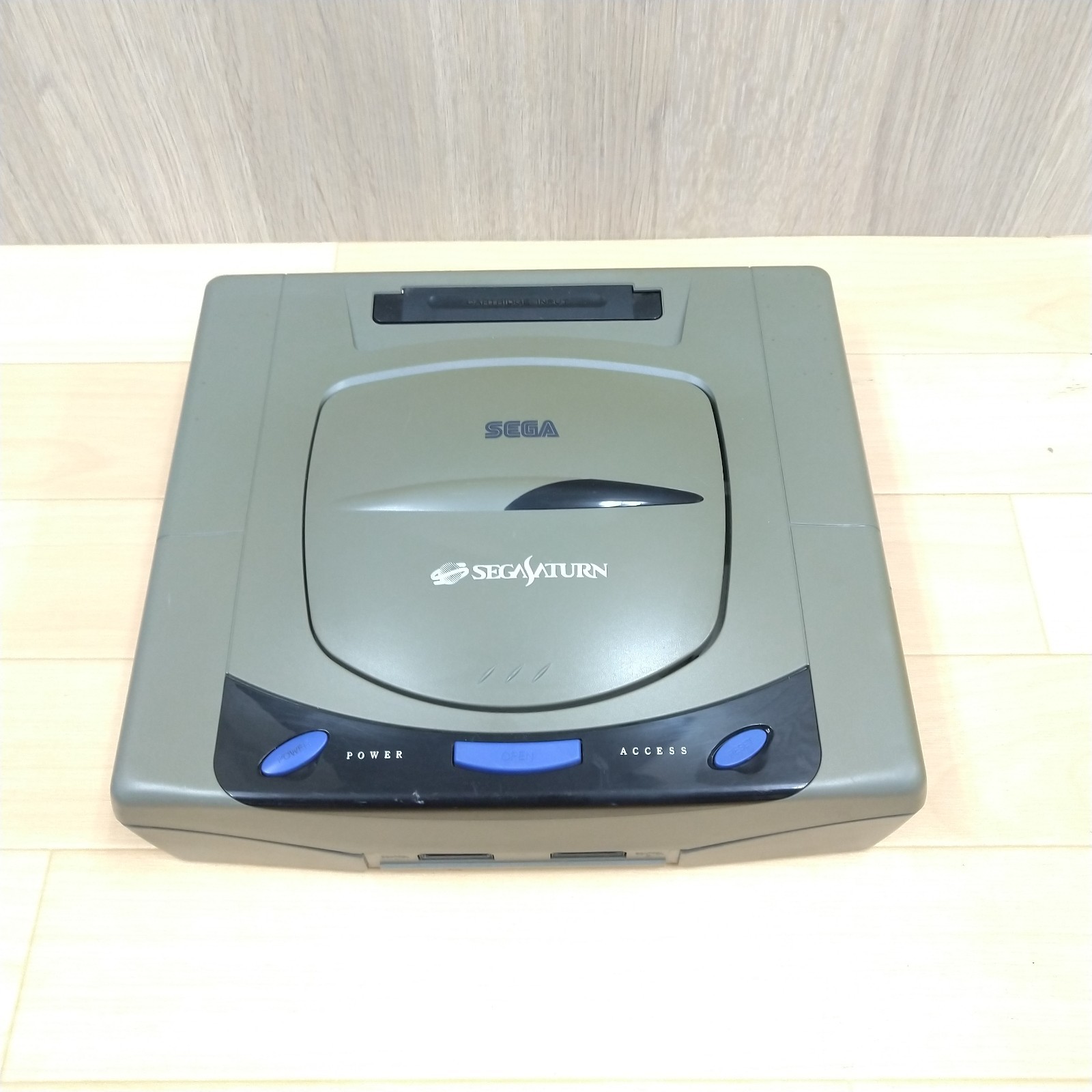 SEGA SATURN CONSOLE JAPAN Bundle with 2 Controllers 8 Games & Memory Tested