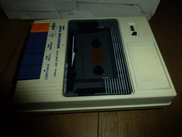 Tomy Tutor Computer – Data Recorder #8022 VERY RARE with Box