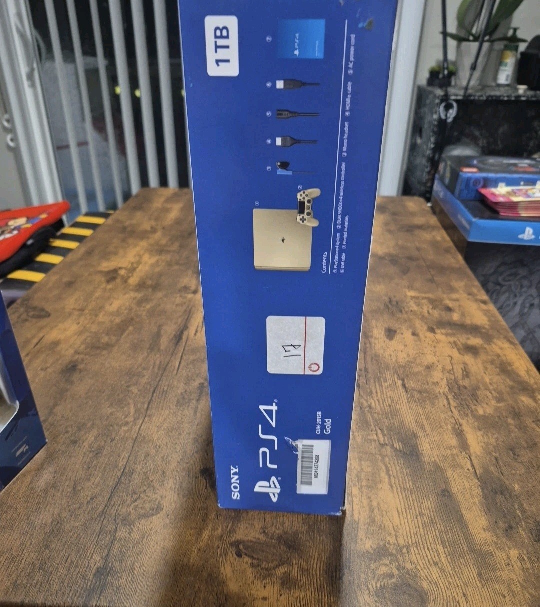 NEW Sealed Gold Sony PlayStation 4 Slim Limited Edition 1TB Console PS4 RARE