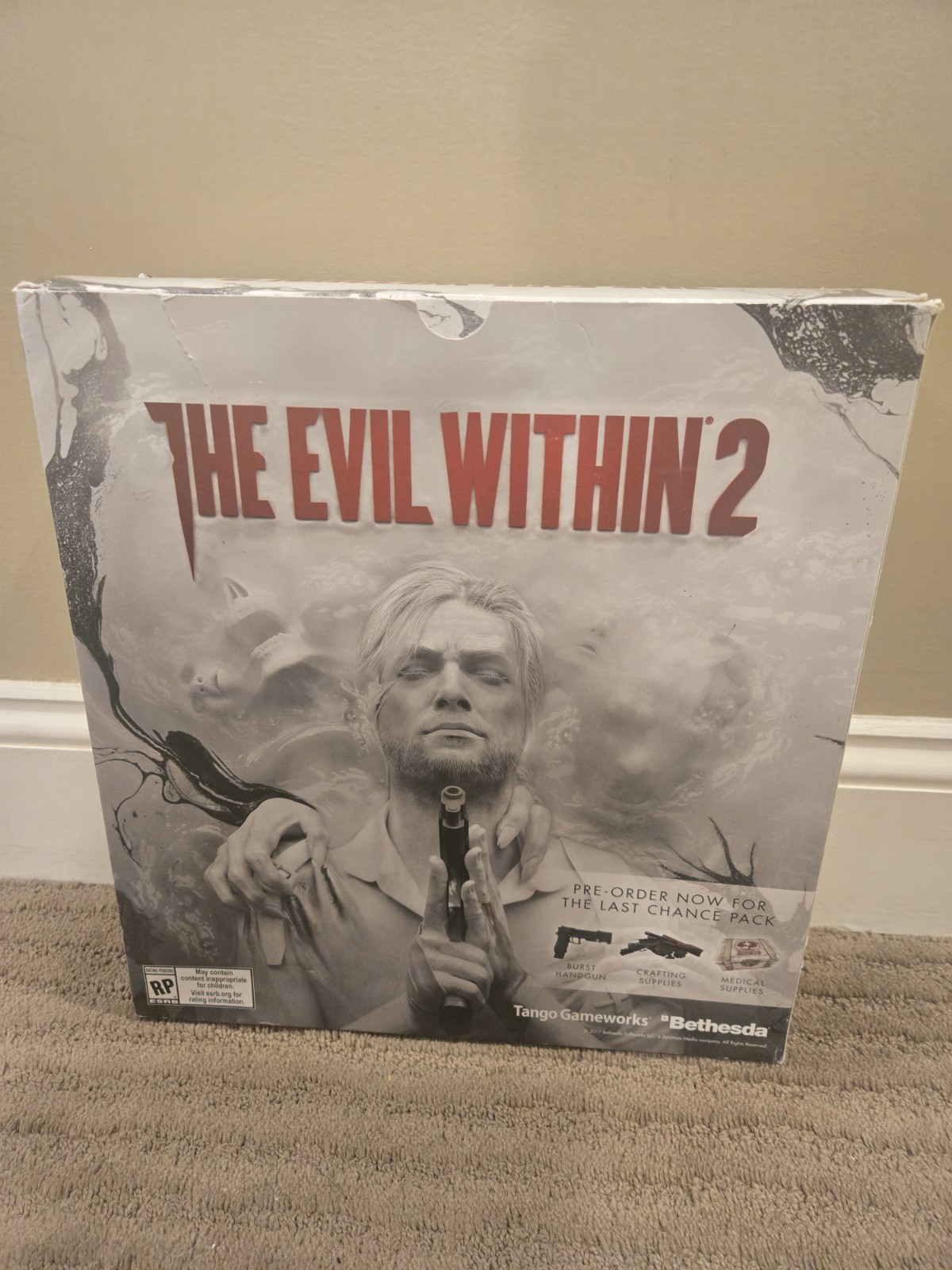 RARE The Evil Within 2 Promo Display Box With Standees
