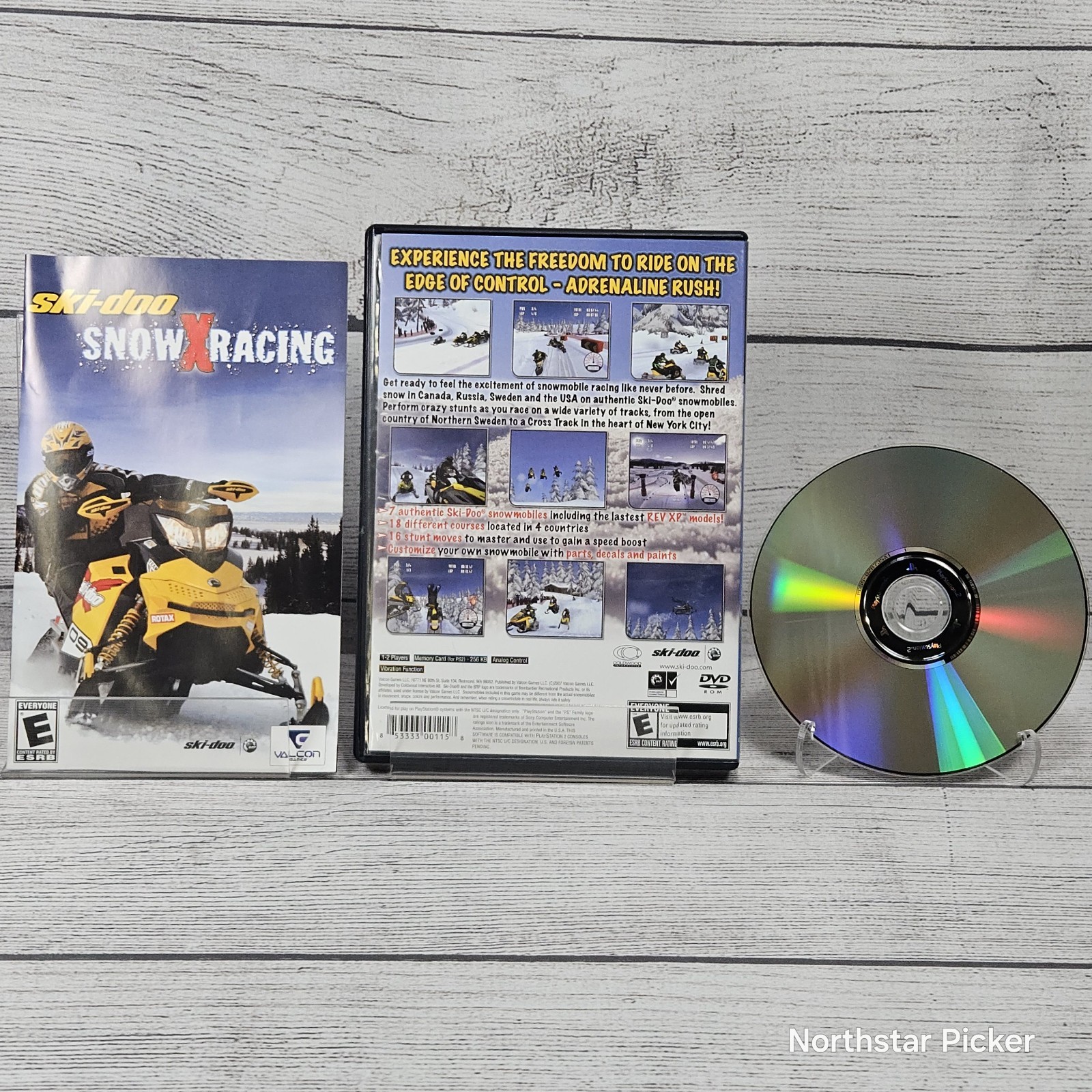 Ski-Doo Snow Racing (Playstation 2, 2007) w/ Manual Complete | CIB | Tested
