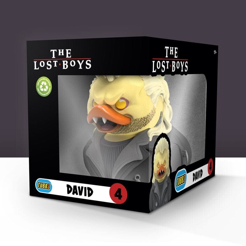 TUBBZ BOXED Lost boys movie. DAVID Collectible Duck Official JEEP