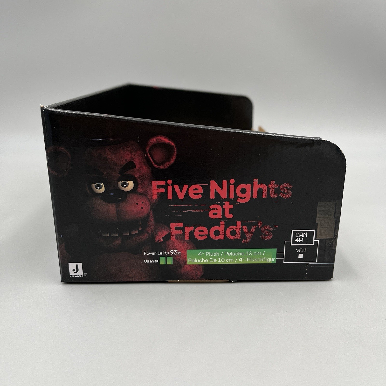 Five Nights at Freddy’s FNAF Jazwares Mini Glow Eyes 4” Plush Display BOX ONLY
