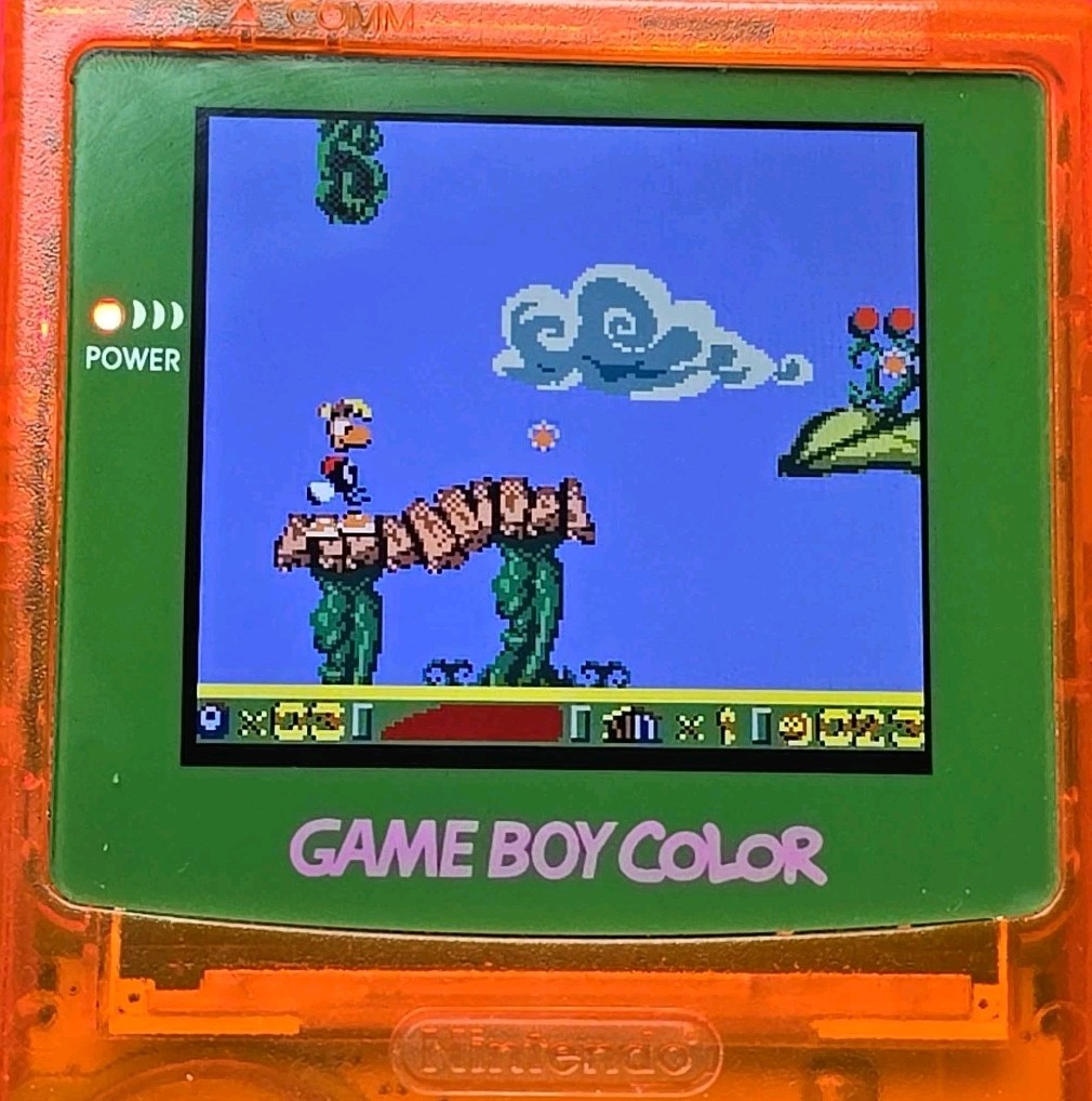 Rayman 2 Game Boy Color Nintendo GBC Authentic Saves – Harder Find