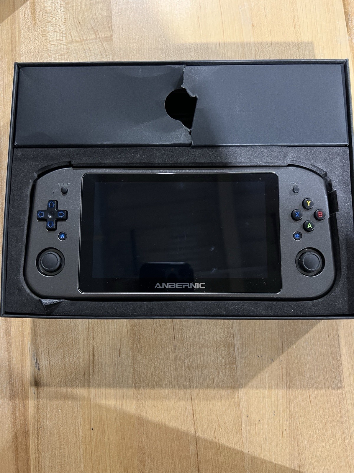 Anbernic Win600 Handheld Gaming Console Gray Steam OS USB-C Fast Charging