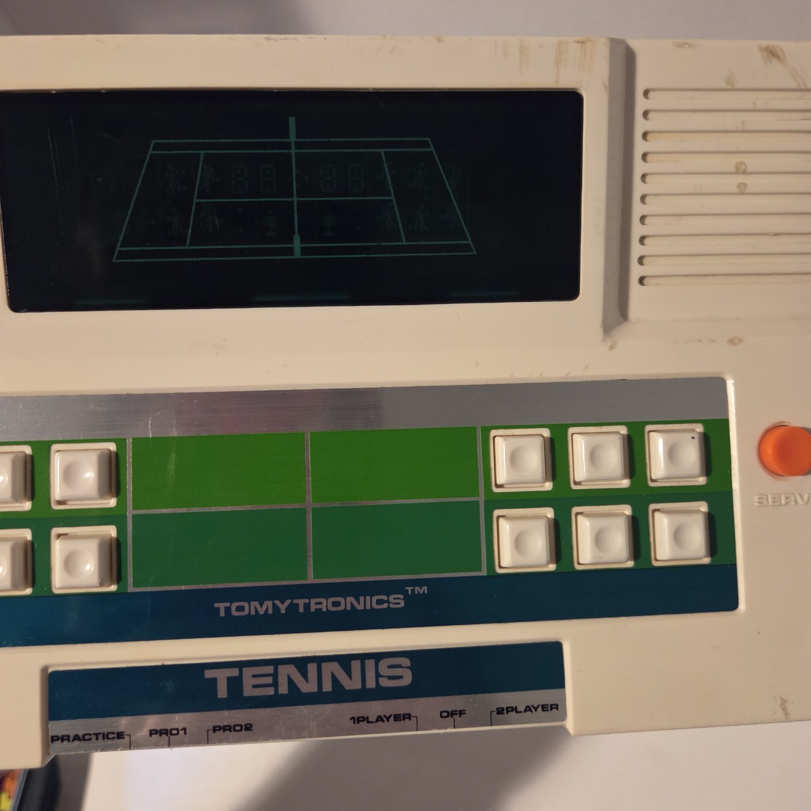 Tennis TomyTronics Game Vintage Handheld 1980 Tomy Tronics Working