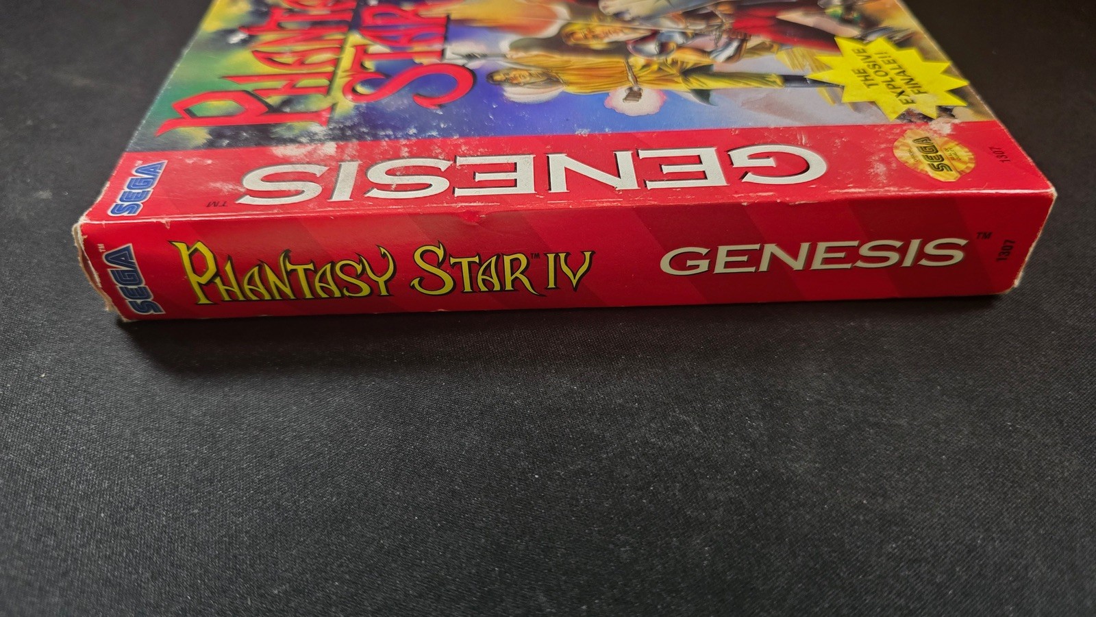 Phantasy Star IV 4 Sega Genesis EXMT cond COMPLETE n box authentic+protector!