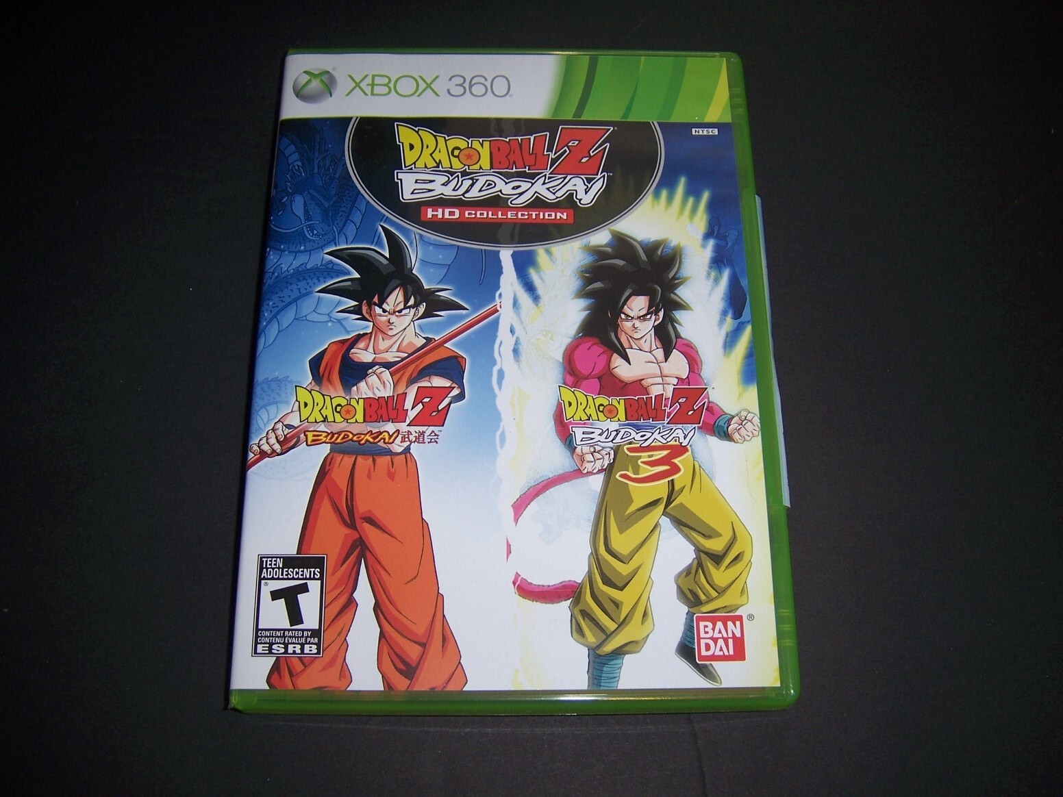 Original Replacement Box Case ONLY Xbox 360 XB Dragonball Z Budokai HD Collect