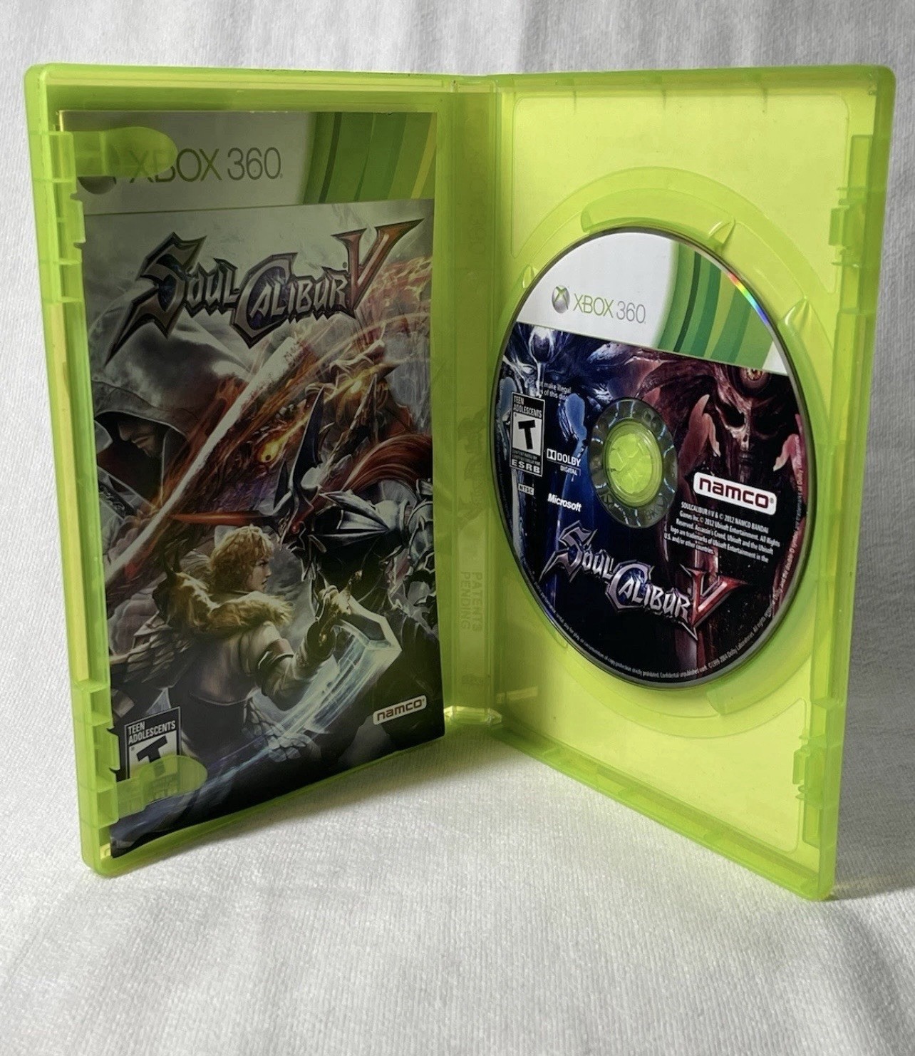Soul Calibur v Xbox 360 2012 Complete with Manual, Tested & Working!