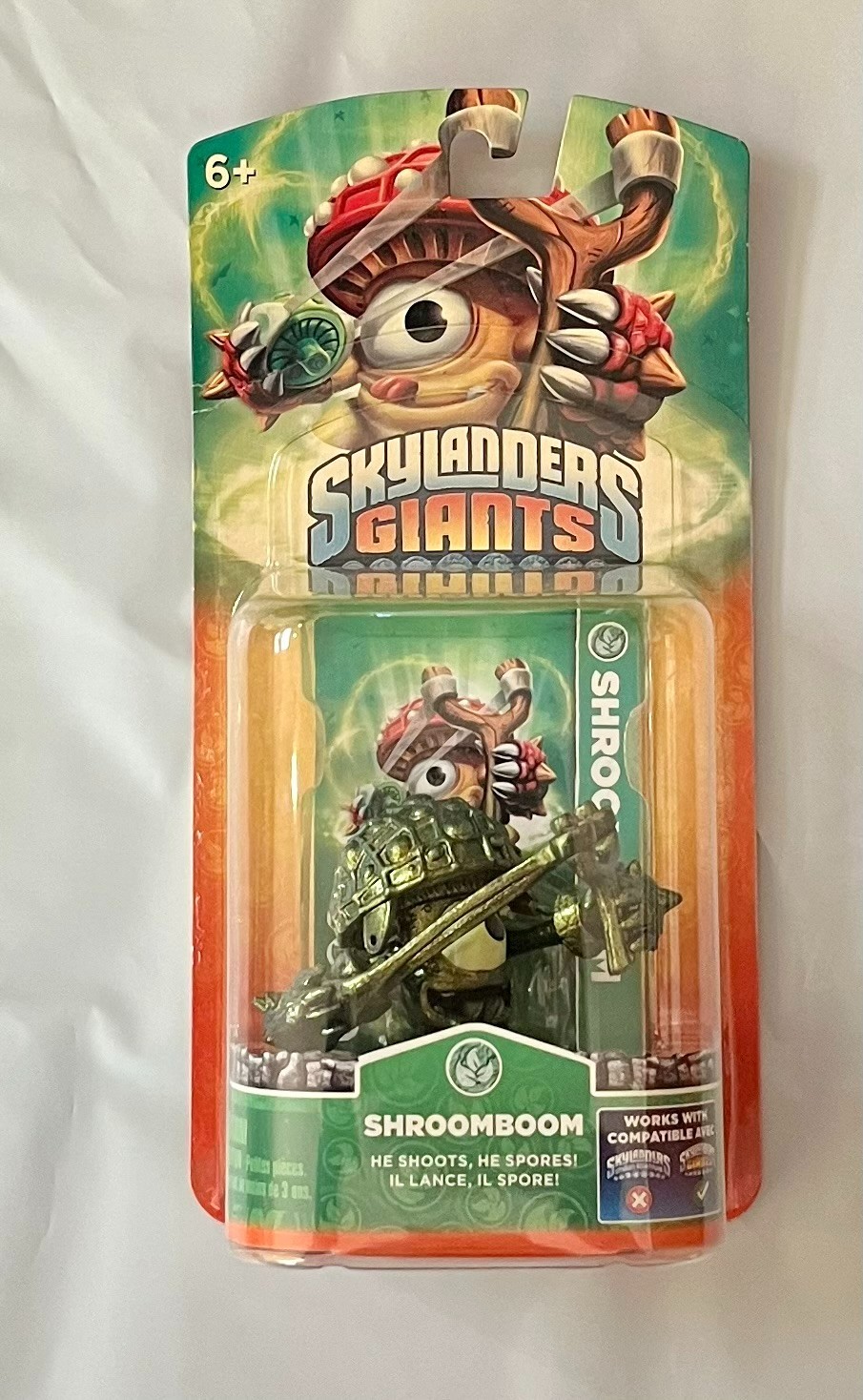 Skylanders Giants Metallic Green Shroomboom New In Box NIB Activision