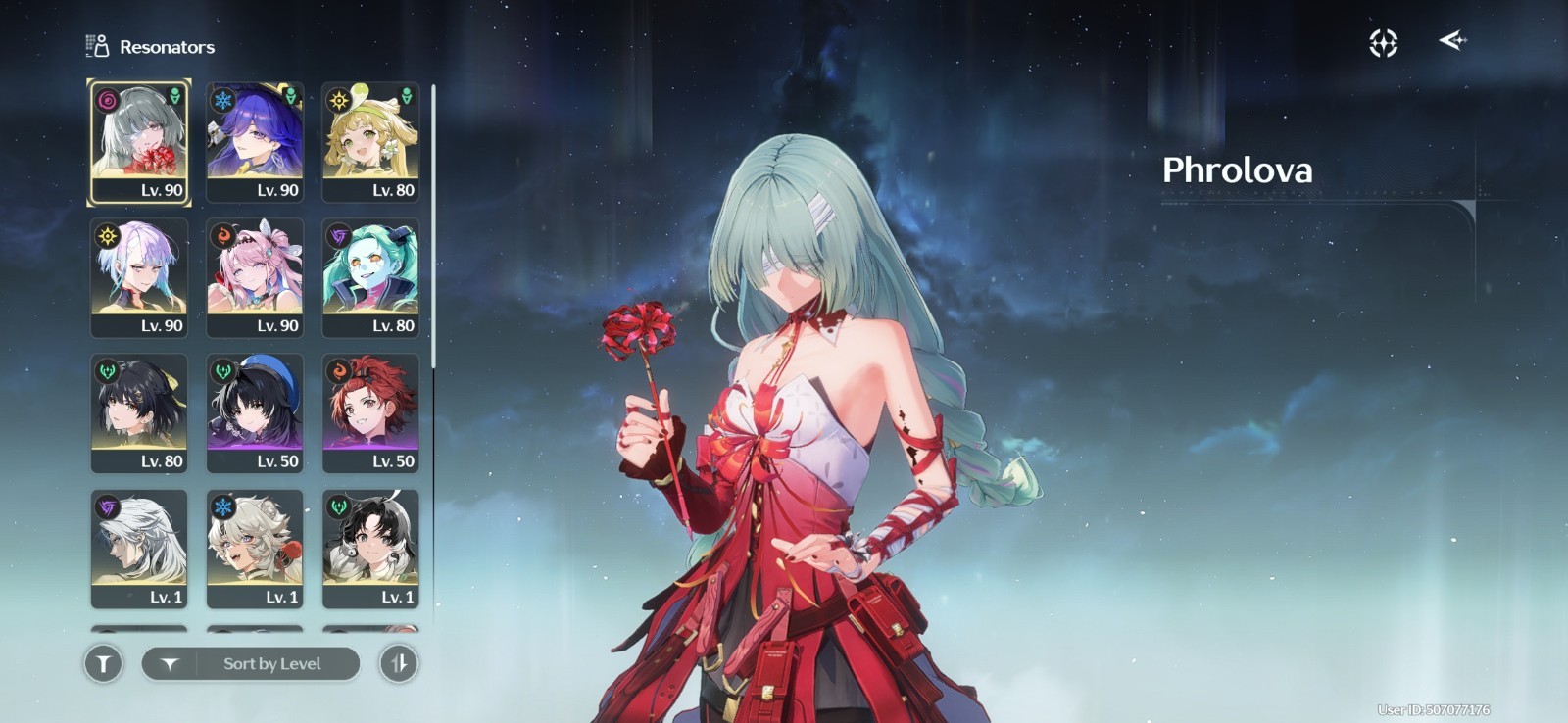 Wuthering Waves S6R1 Phrolova, 19×5, 100+ Pulls! | UL60 NA Server
