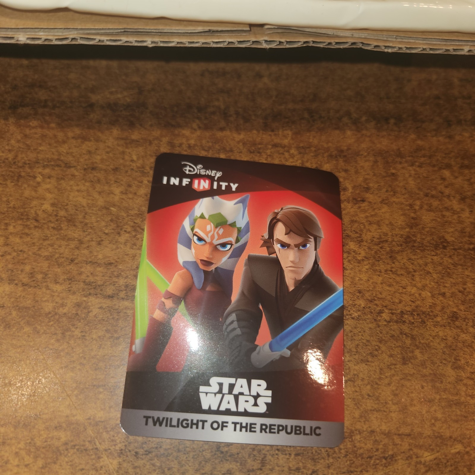 DISNEY INFINTY 3.0 PS3 TWILIGHT OF THE REPUBLIC STAR WARS Playset Anakin Ahsoka
