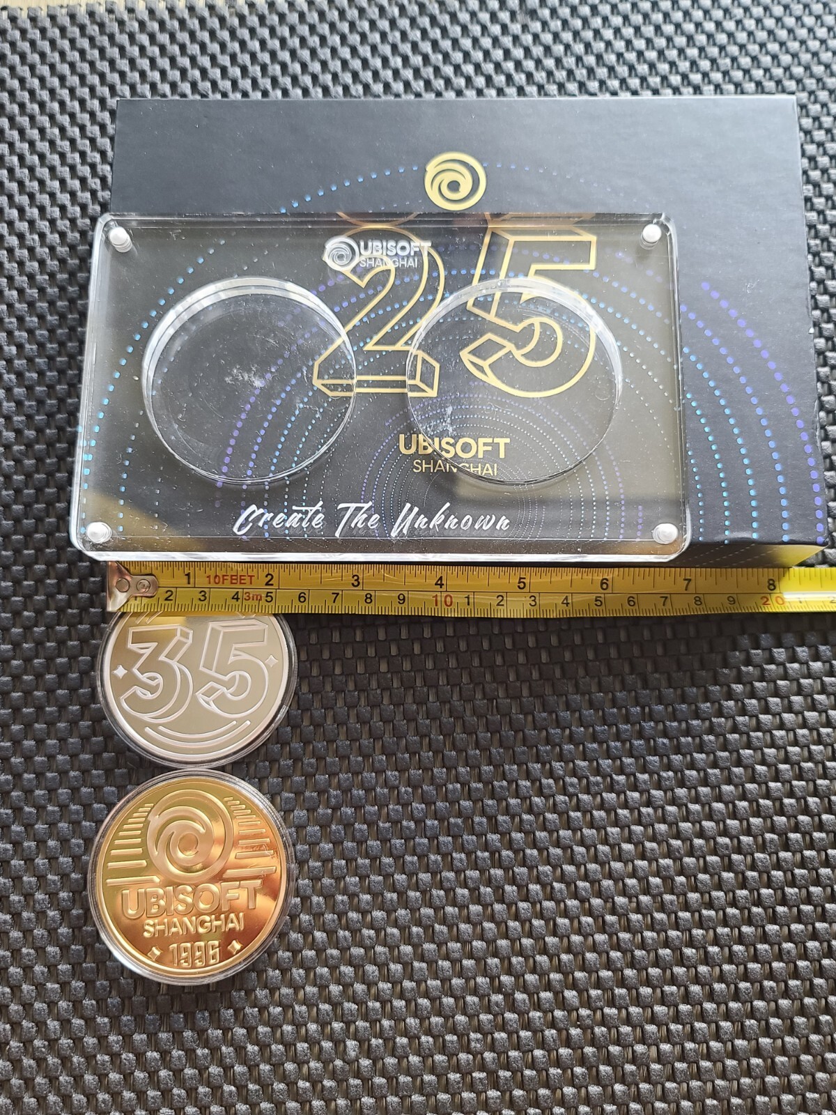 Ubisoft Developer Coin Medal 25th 35th anniversary Shanghai rare promo Xbox PS5