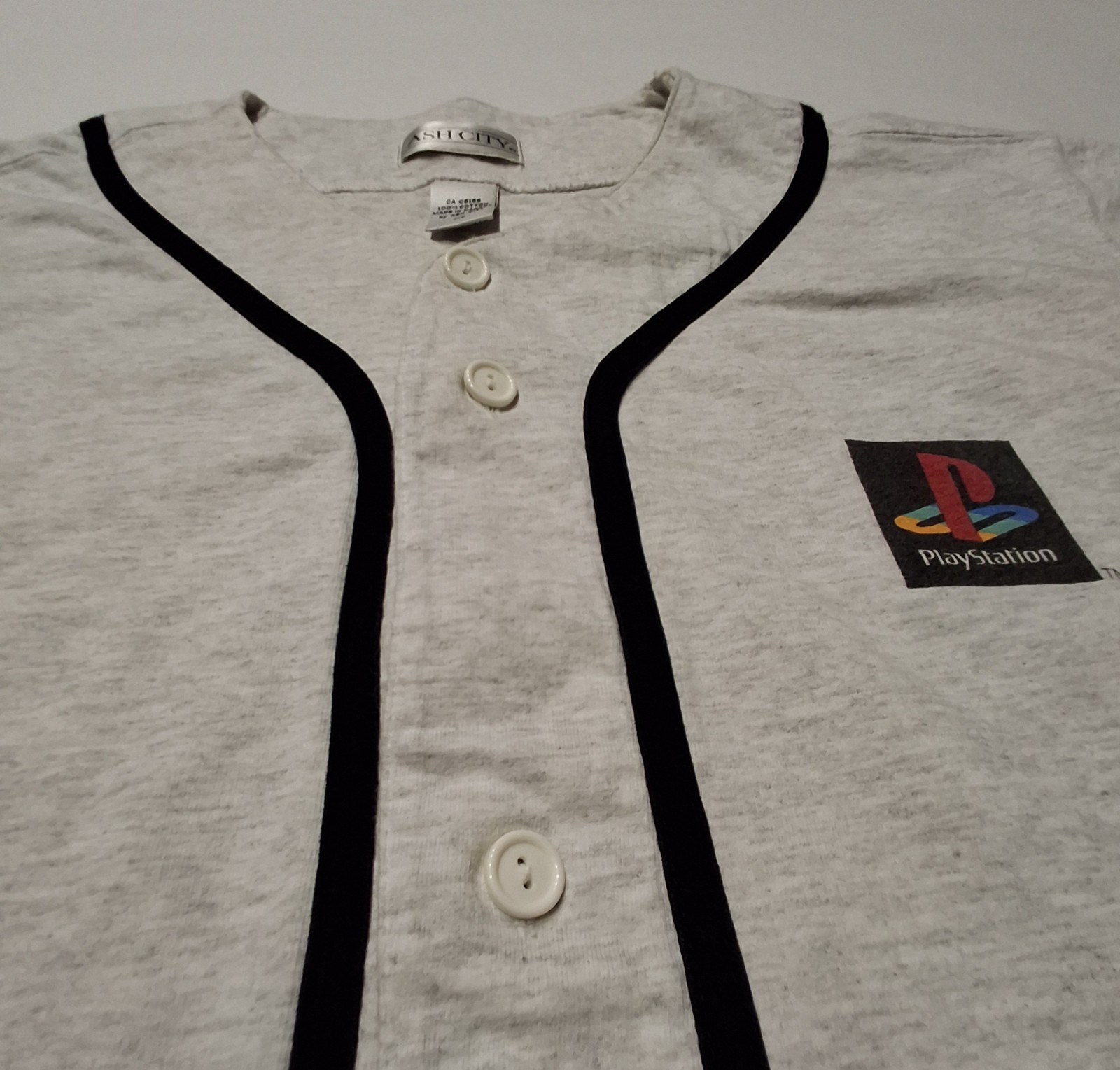 PlayStation Employee Jersey – 1 Billion Sales Milestone in 1998 Grey XL – Rare!