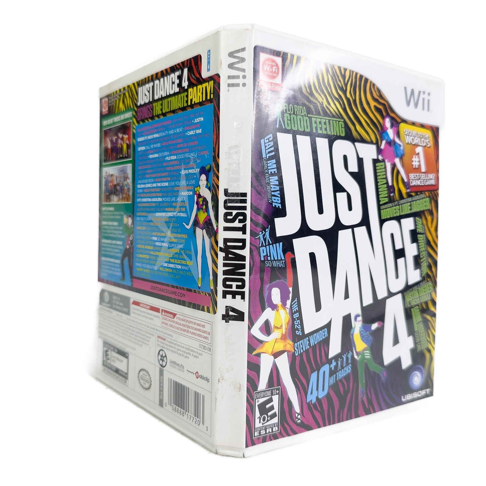 Just Dance 4 (Nintendo Wii, 2012)