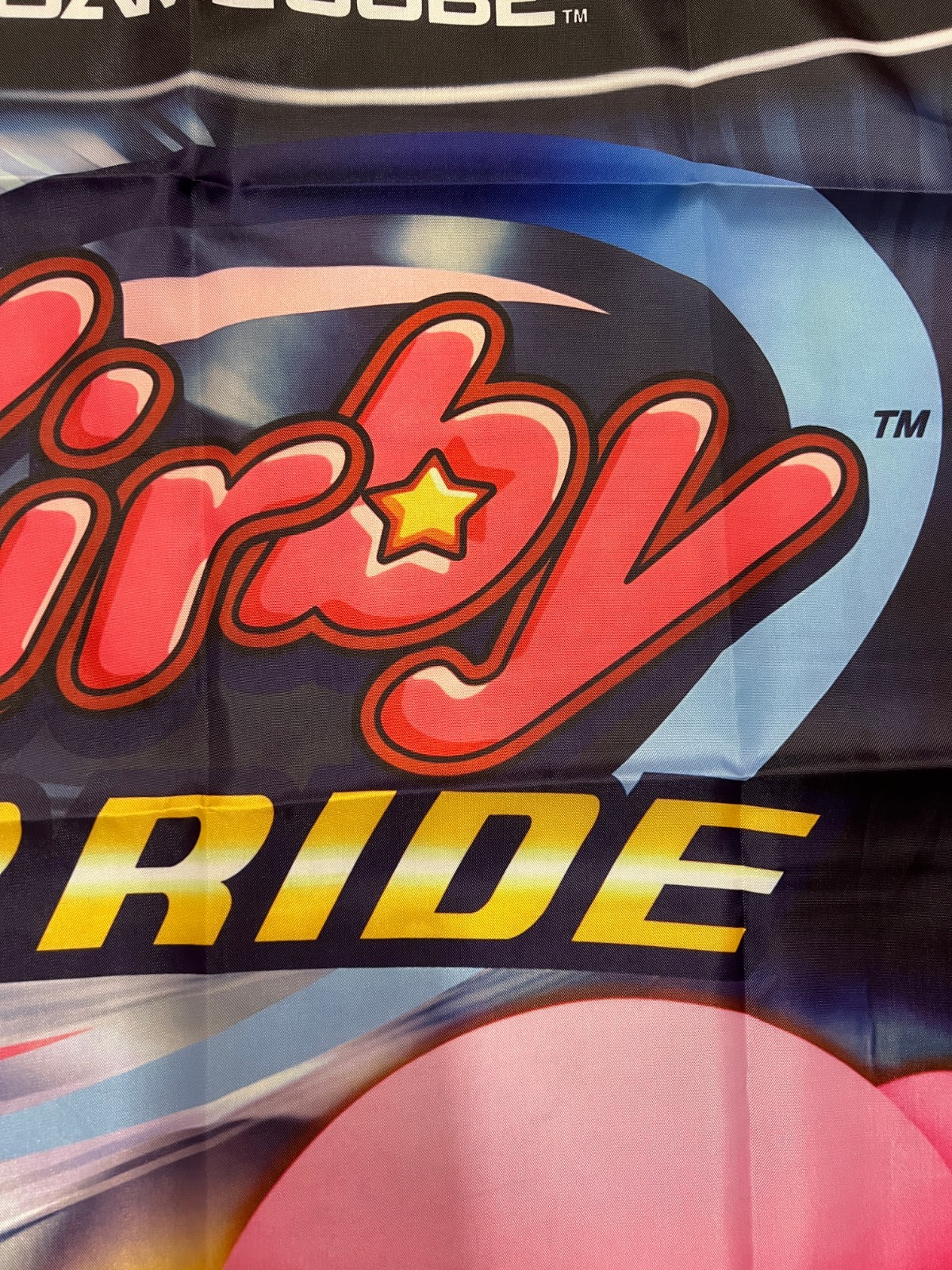 Kirby Air Ride Wall Flag Banner Tapestry 2 x 3 Ft, Gamecube