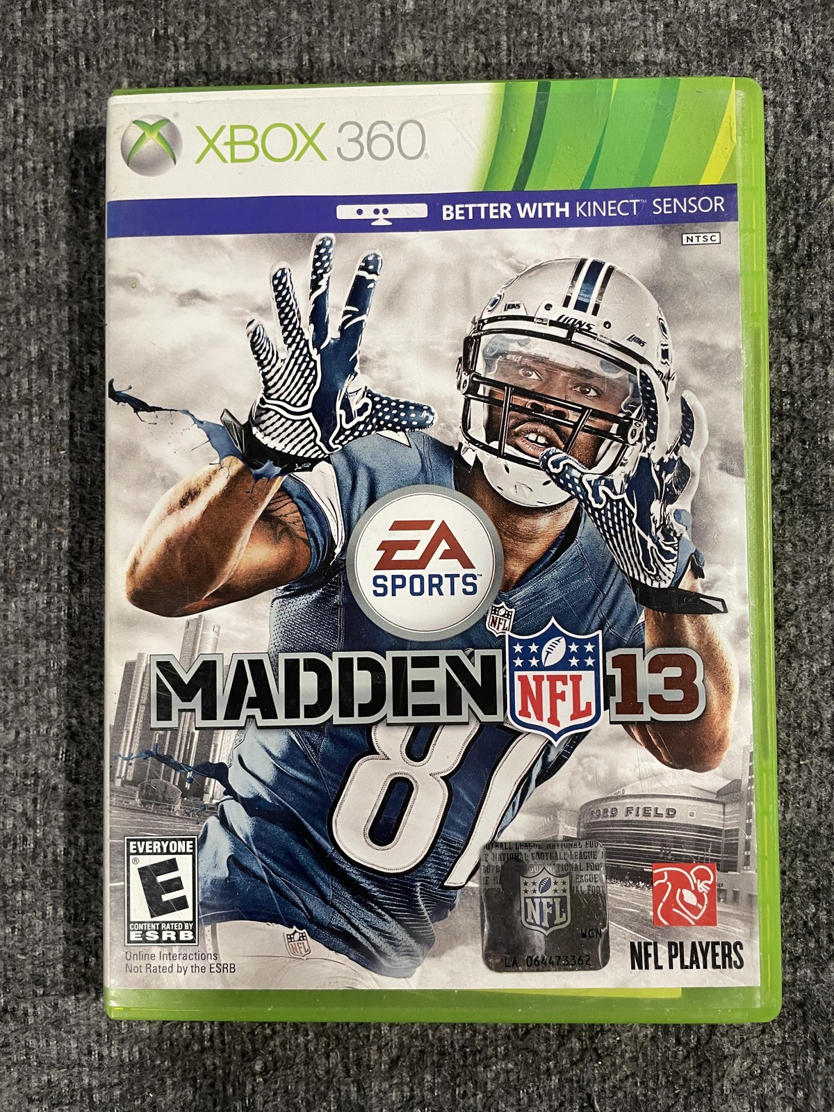 Madden NFL 13 Microsoft Xbox 360 Video Game Better with Kinect NTSC EA Football