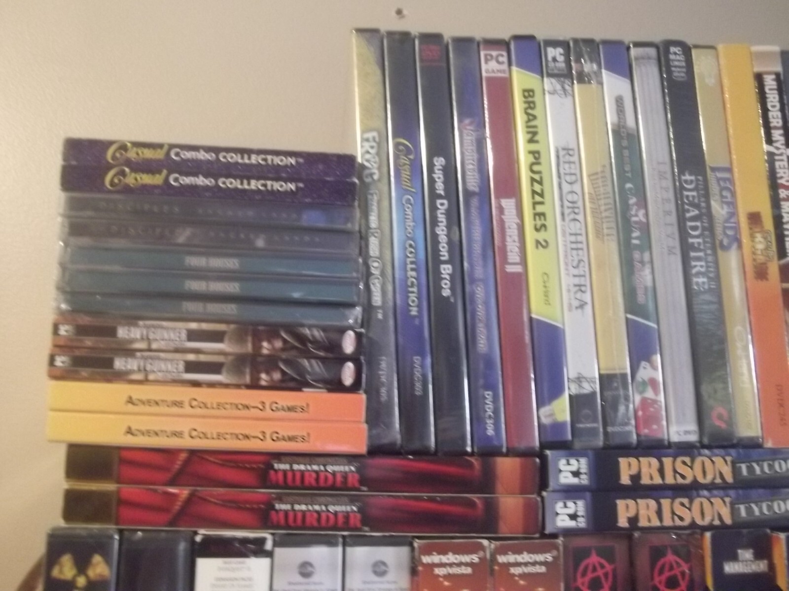 New PC Games DVD/CD-ROM Many Titles to choose from Buy 3 Get 1 Free See Photos
