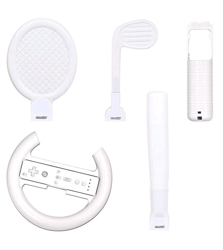 Dreamgear DGWII-1058 Play and Drive Soft Sports Kit Nintendo Wii Plus Controller