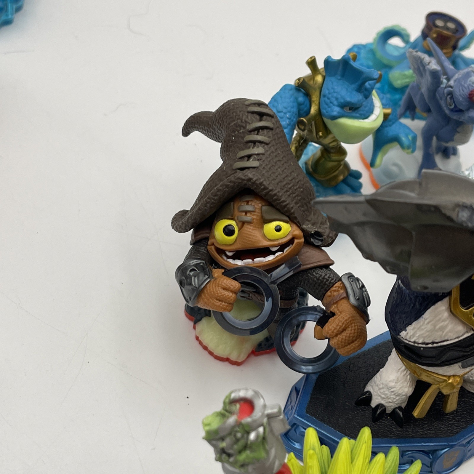 Skylanders Mixed Lot of 45 Figures Spyro, Giants, Vehicles, Some Damaged