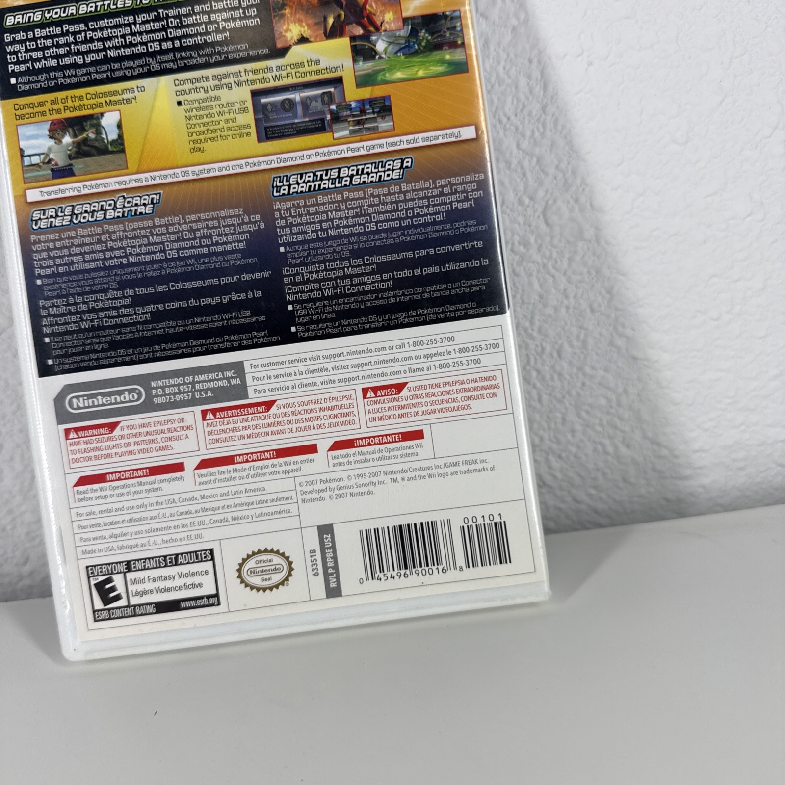 Pokémon Battle Revolution Nintendo Wii | Tested and Working | CIB