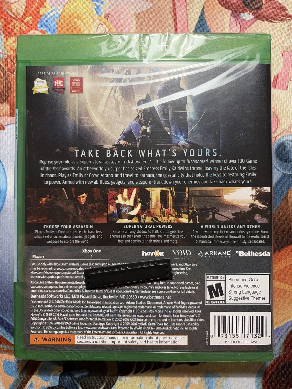 Dishonored 2 – Xbox One / Xbox Series X – Brand New/Sealed